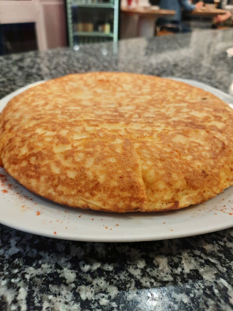 Tortilla Tradicional de Cebolla