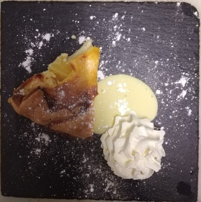 Tarte ananas (dessert du jour)
