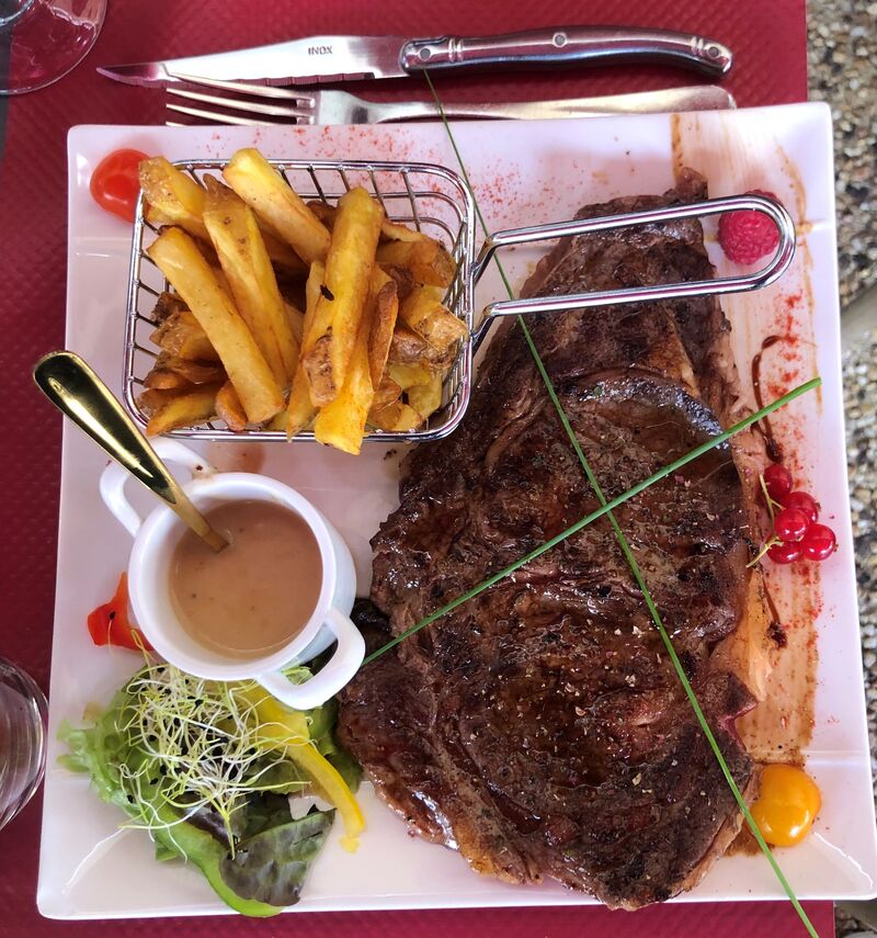 Entrecôte copieuse