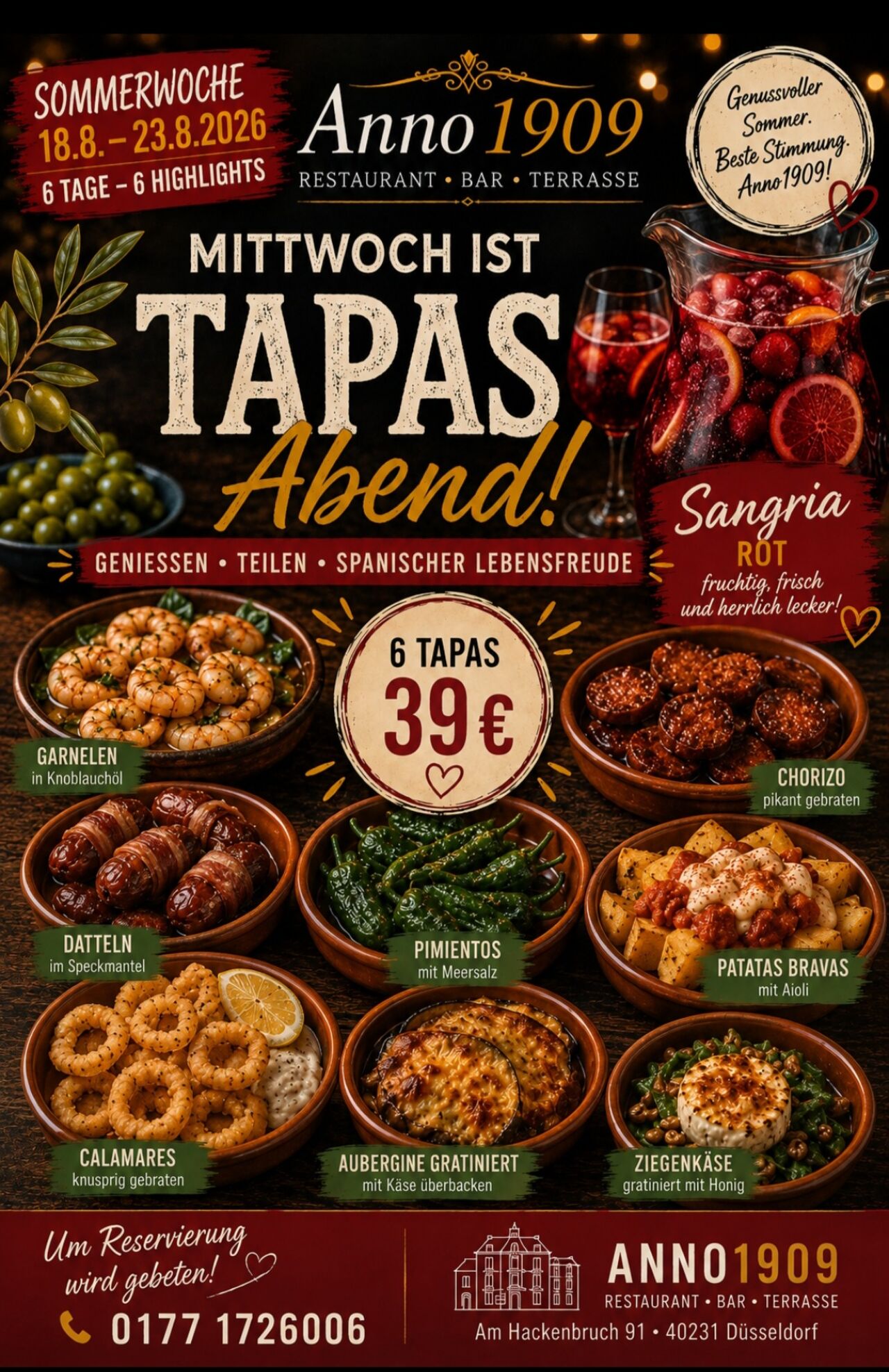 Mittwoch 19.08.2026
