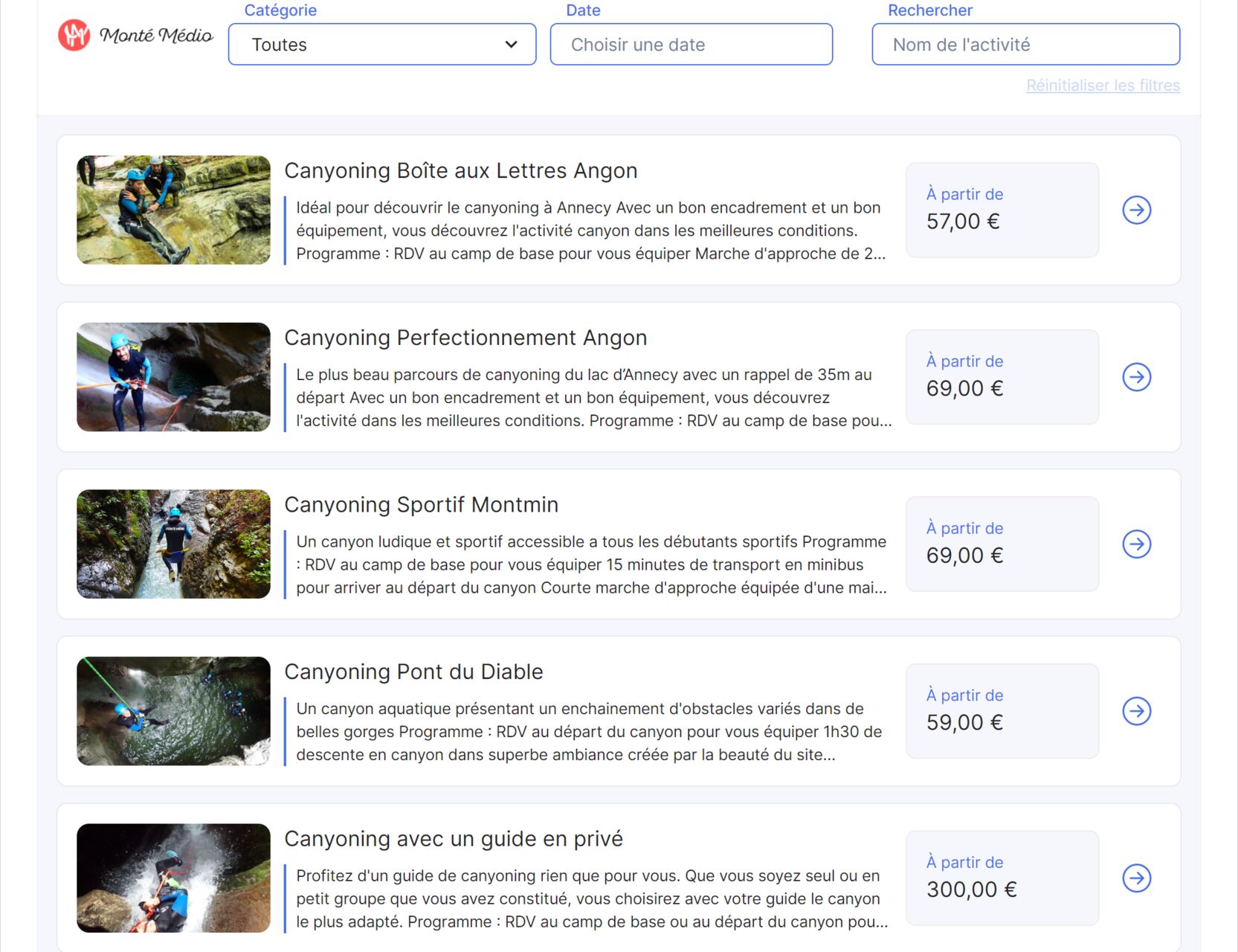 ACTIVITEES PRES DE CHEZ NOUS