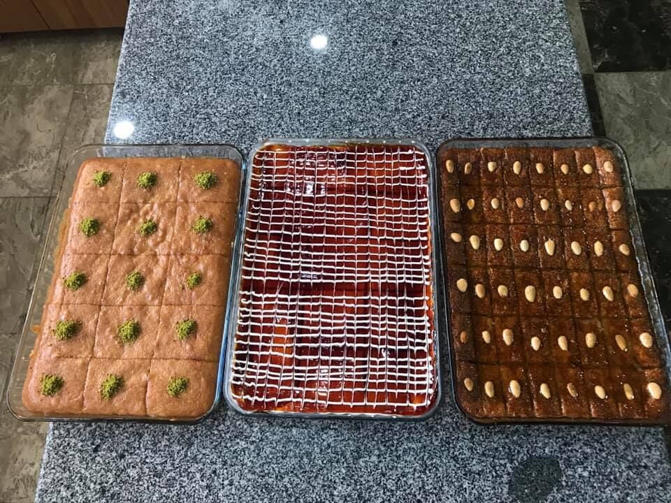 Şerbetli ve sütlü tatlı çeşitleri