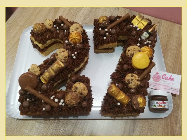Number Cake 27 ans