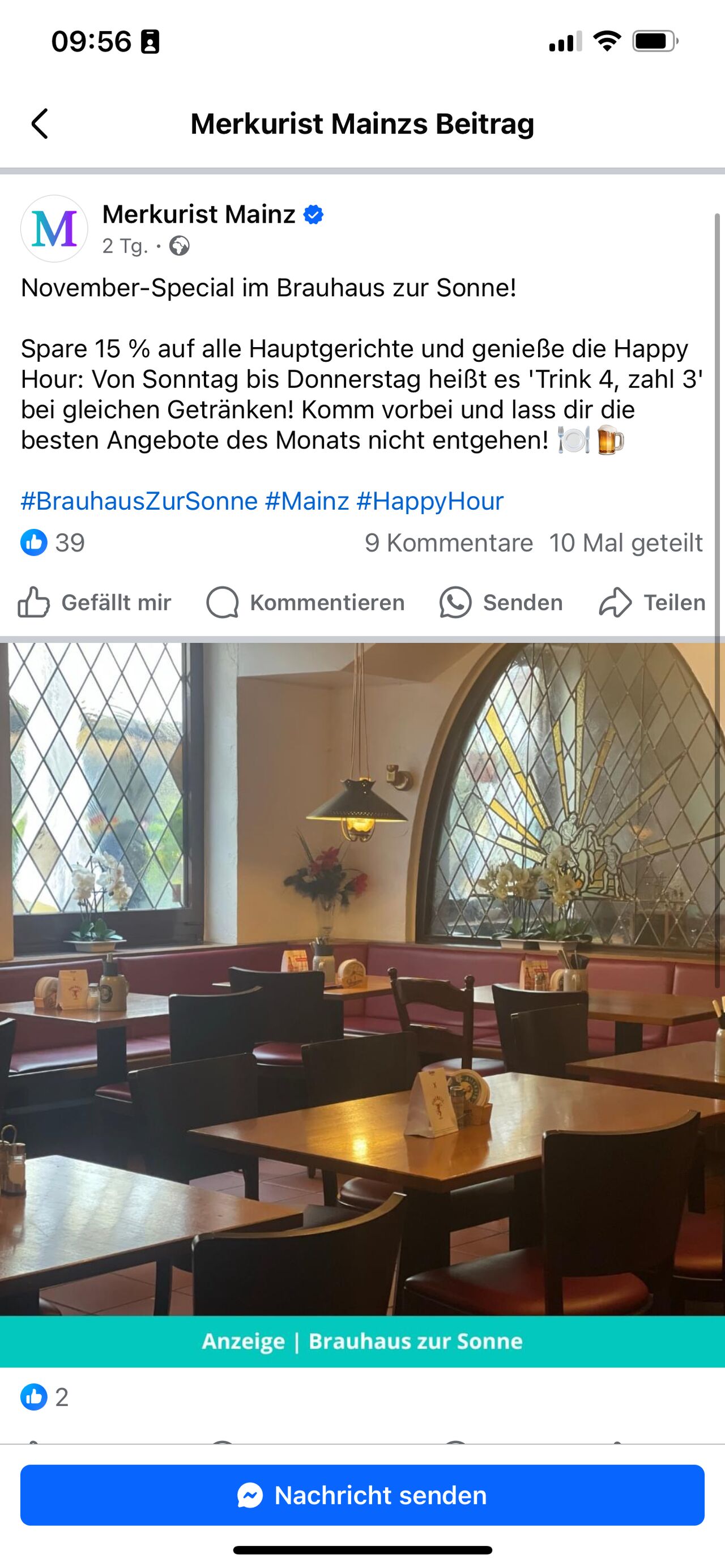 Mittagstisch