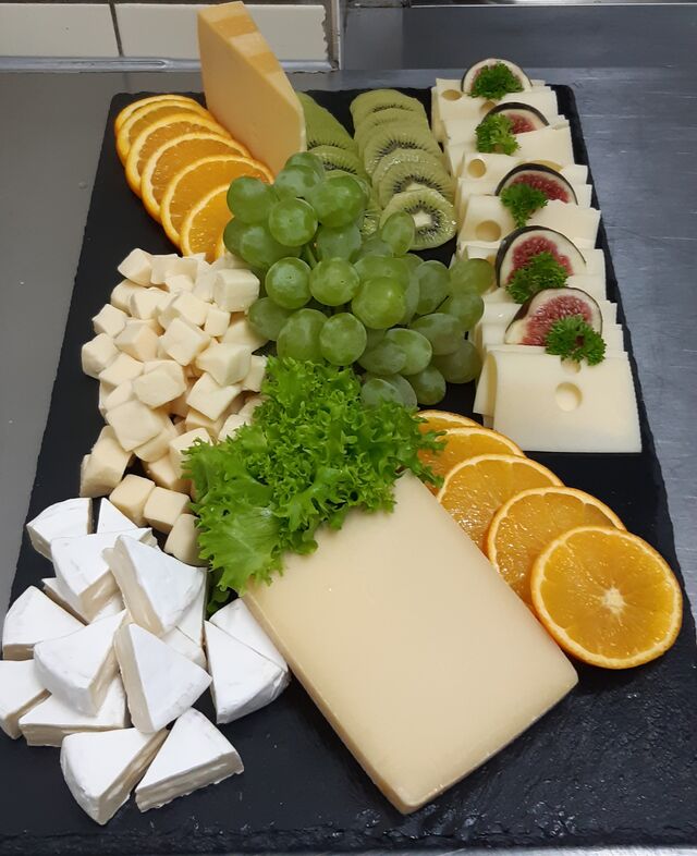 Eine kleine Käseauswahl