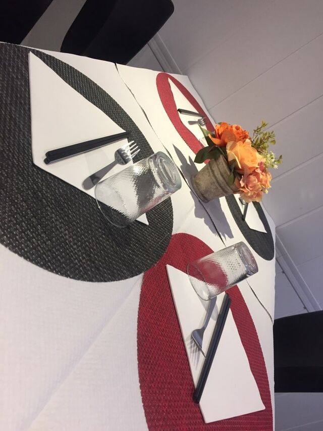 La table bien propre 