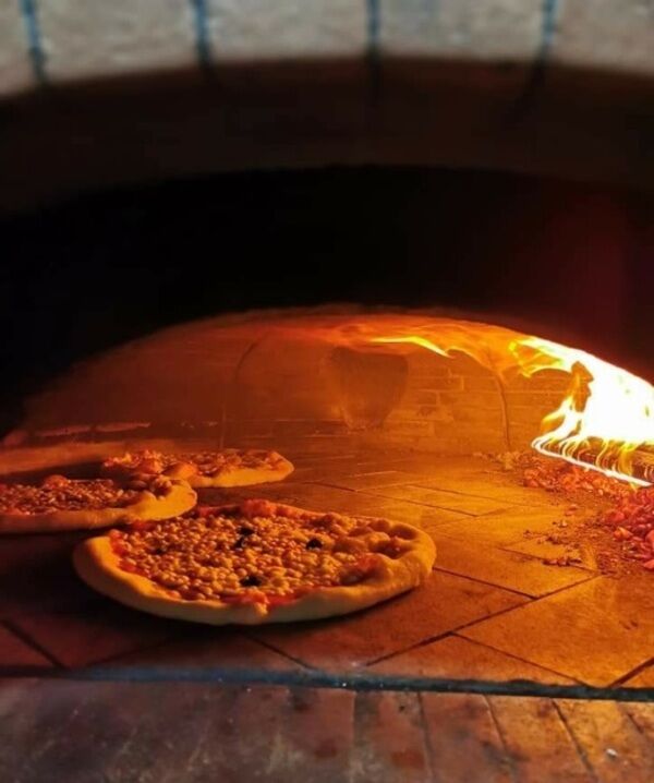 Notre four au feu de bois