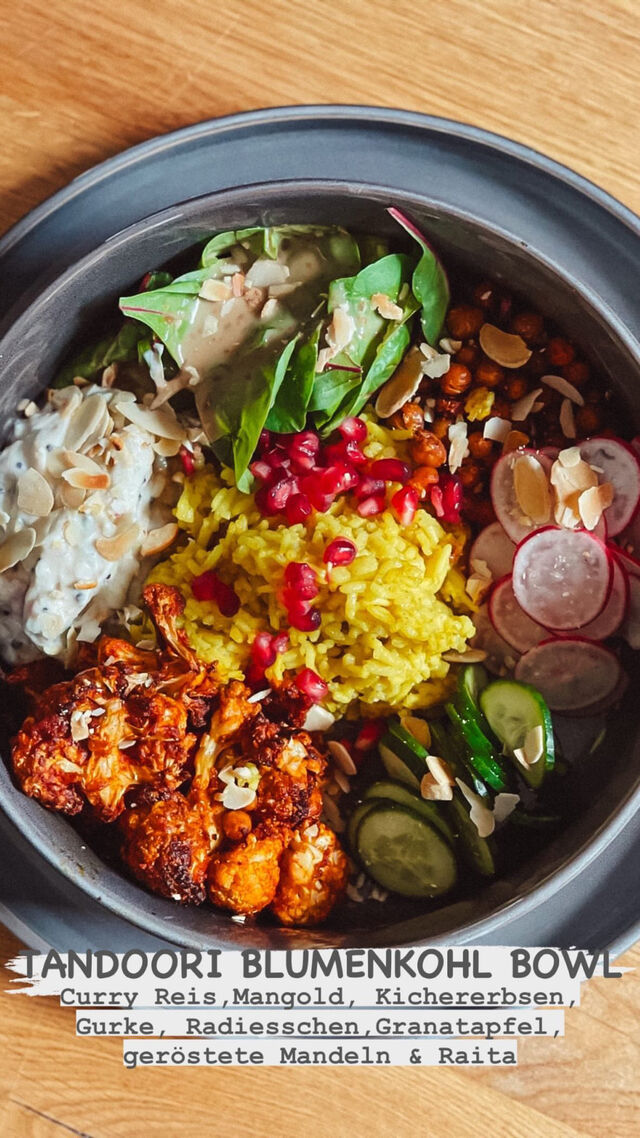 Tandoori Blumenkohl Bowl