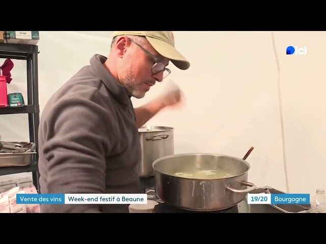 L'Oeuf en Meurette by Boris Clain Traiteur - France 3 Bourgogne 19/20 - Vente des vins Beaune 2024