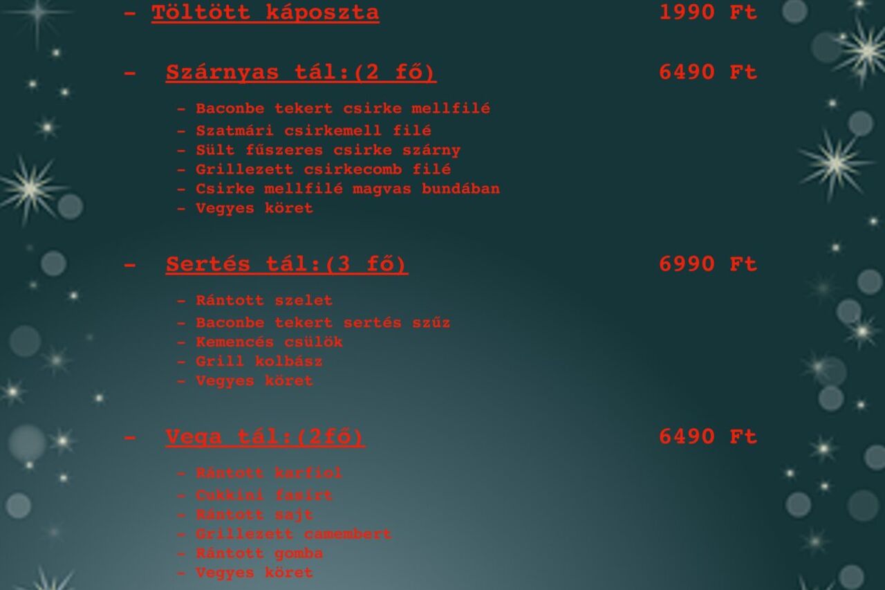 Karácsonyi Ajánlat!