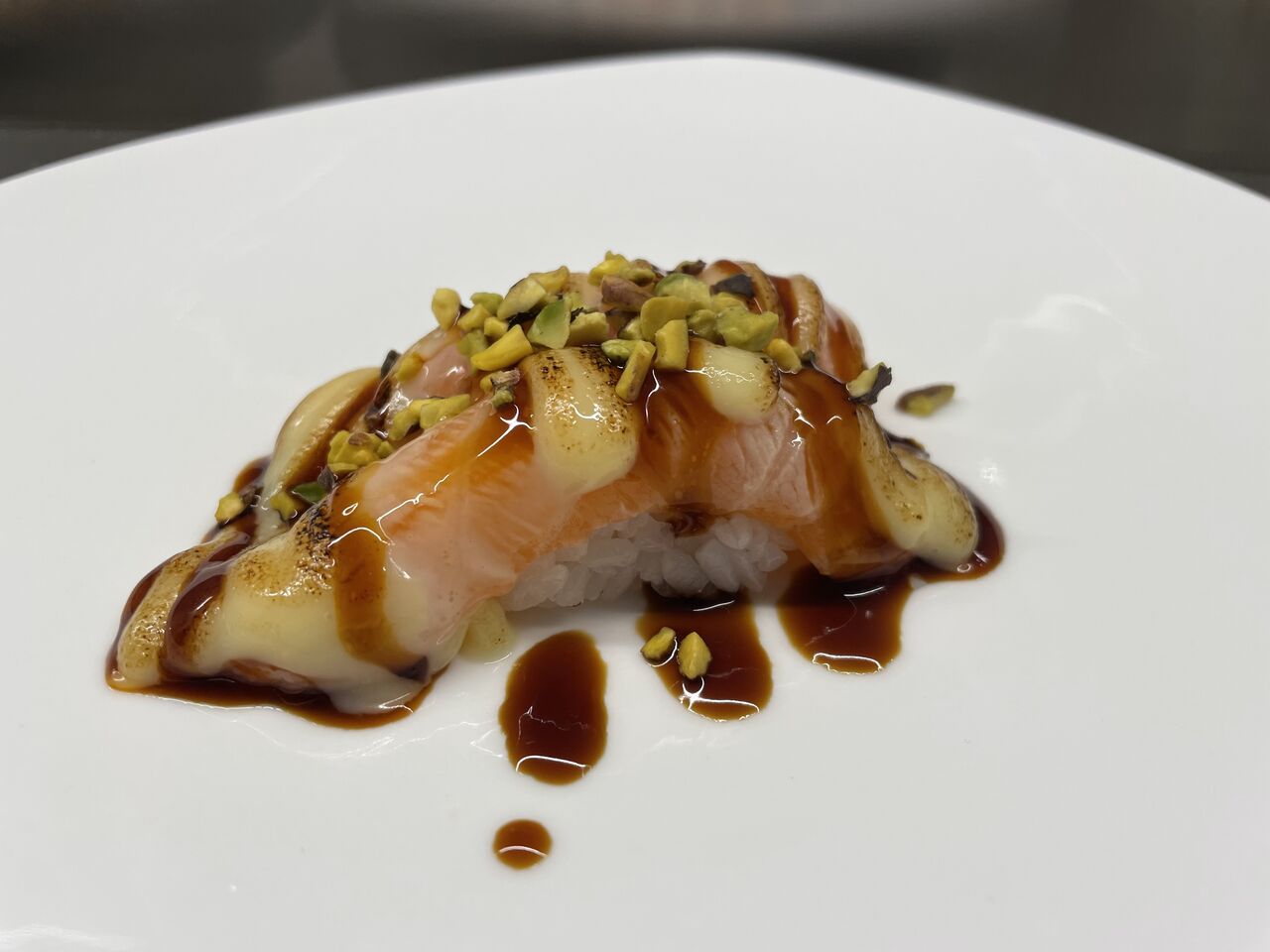 Nigiri salmone Falmbé