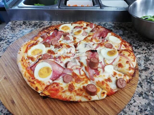 A Nossa Pizza deliciosa