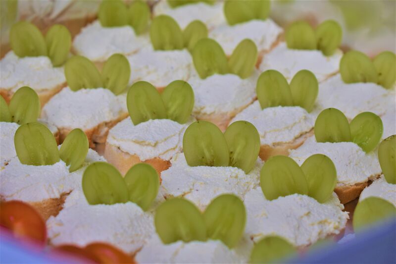 Česnekové jednohubky na zakázku