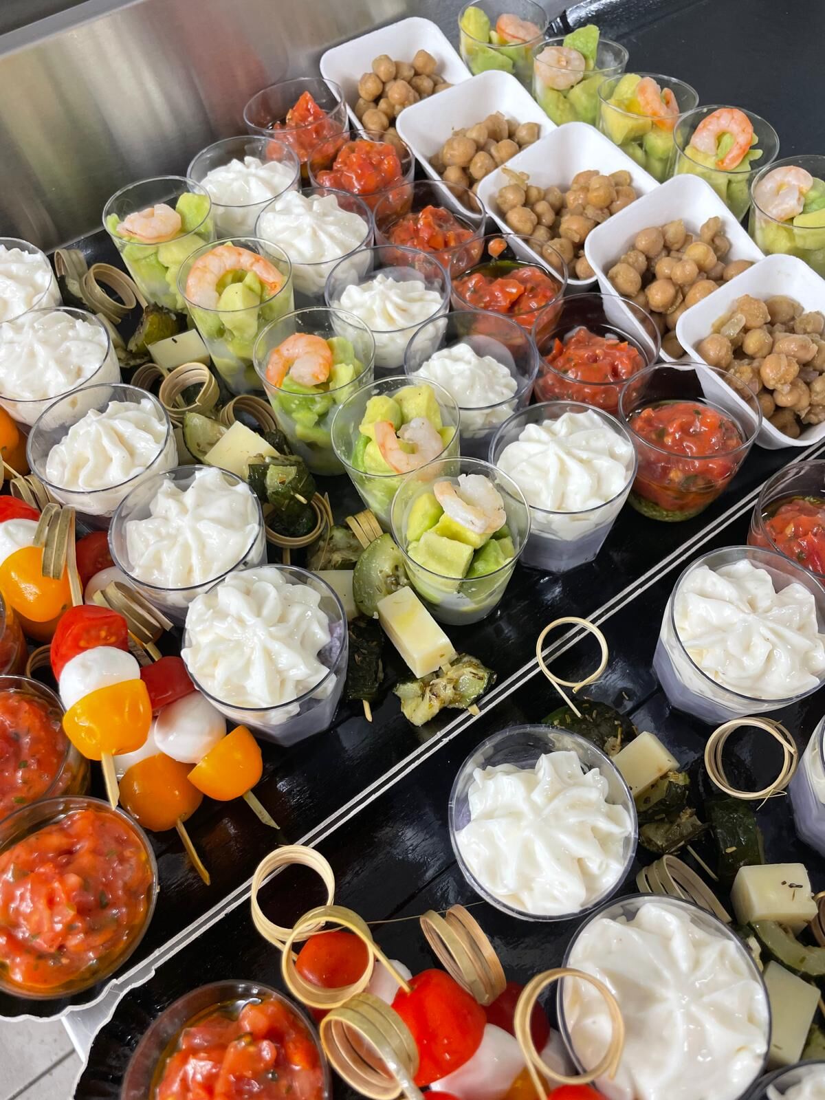 Plateau cocktail mixte