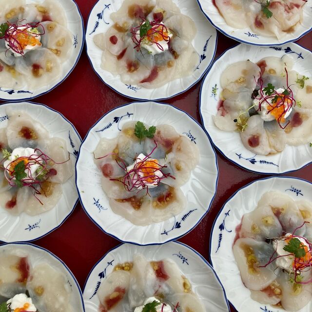 Carpaccio de St Jacques