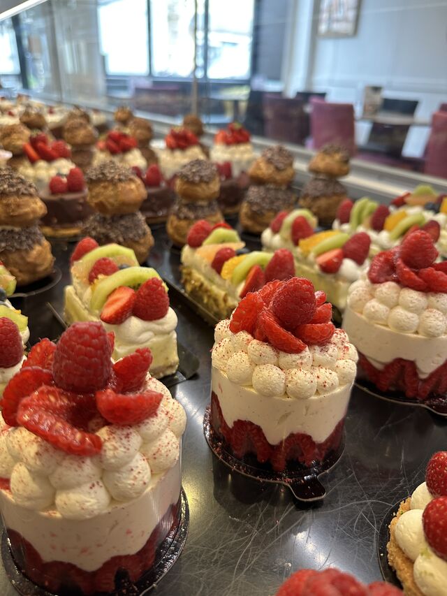 Framboisiers, cheesecake 