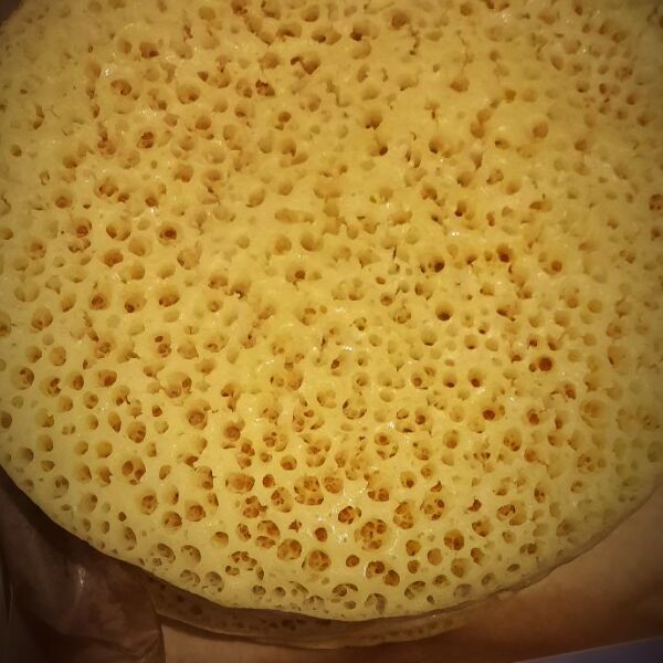 Baghrir(mille trous) crêpe algérienne 