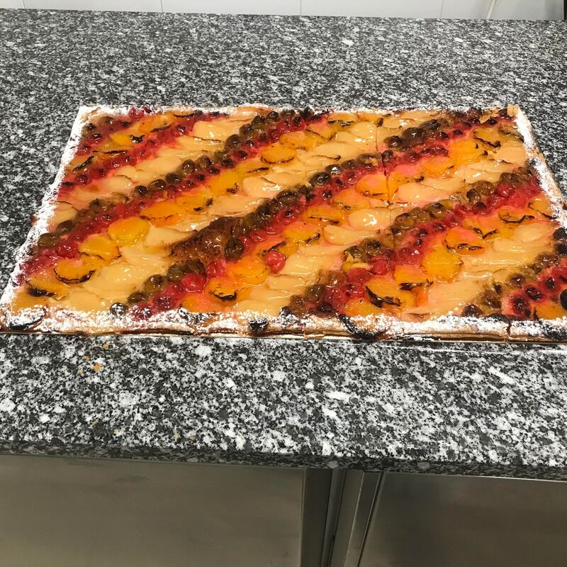 tarte aux fruits cuits