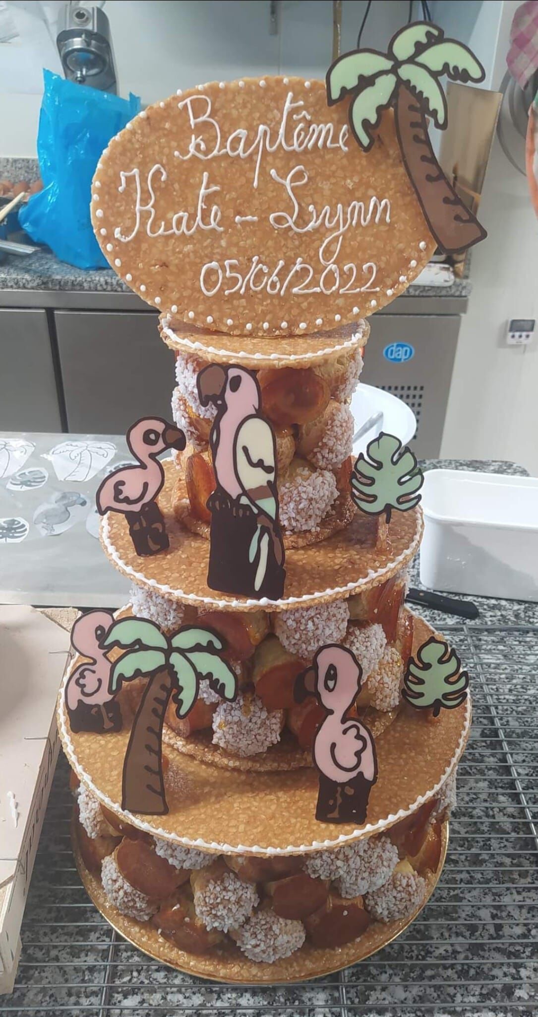 Pièce Montée Tropical