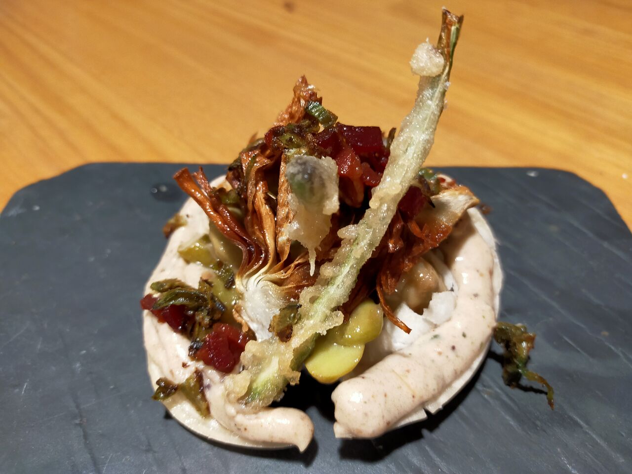La vega en tu mano. Tapa finalista del XIII Concurso de tapas gastronómicas 2021