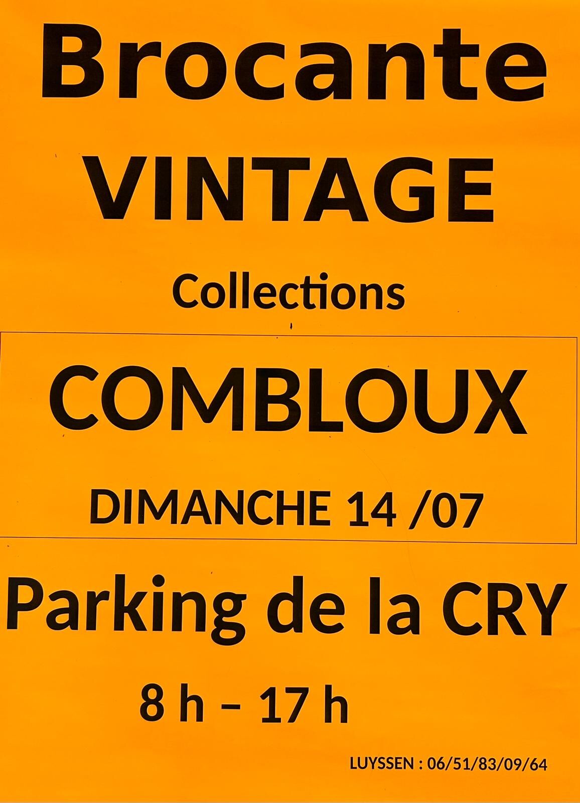 Brocante 2024