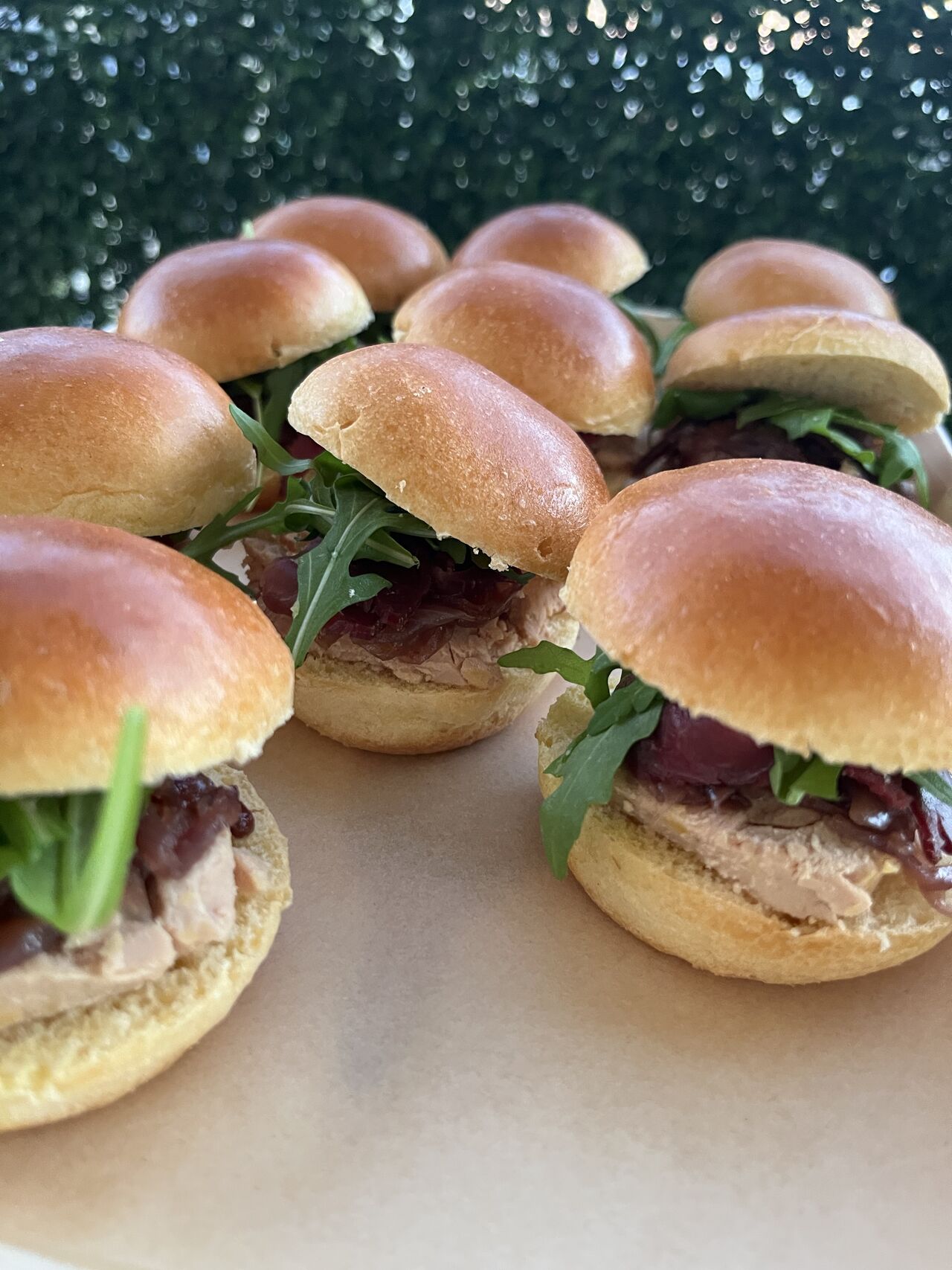 Burgers briochés foie gras