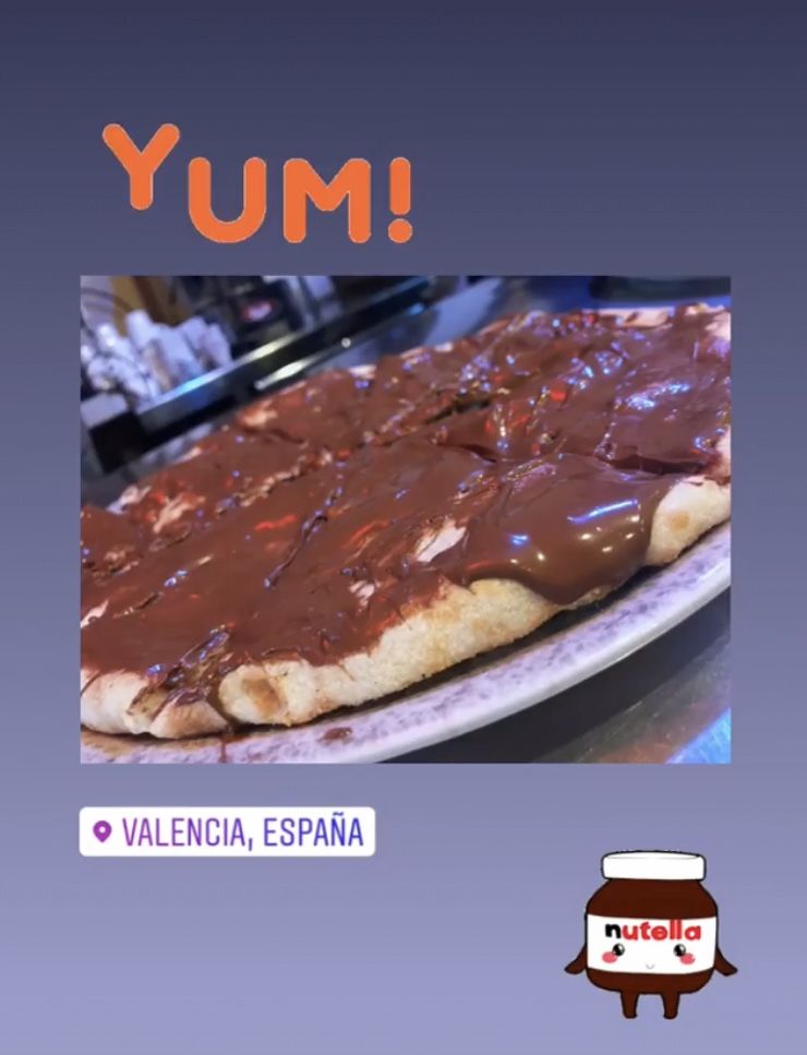 Pizza Nutella BuGsy !! 