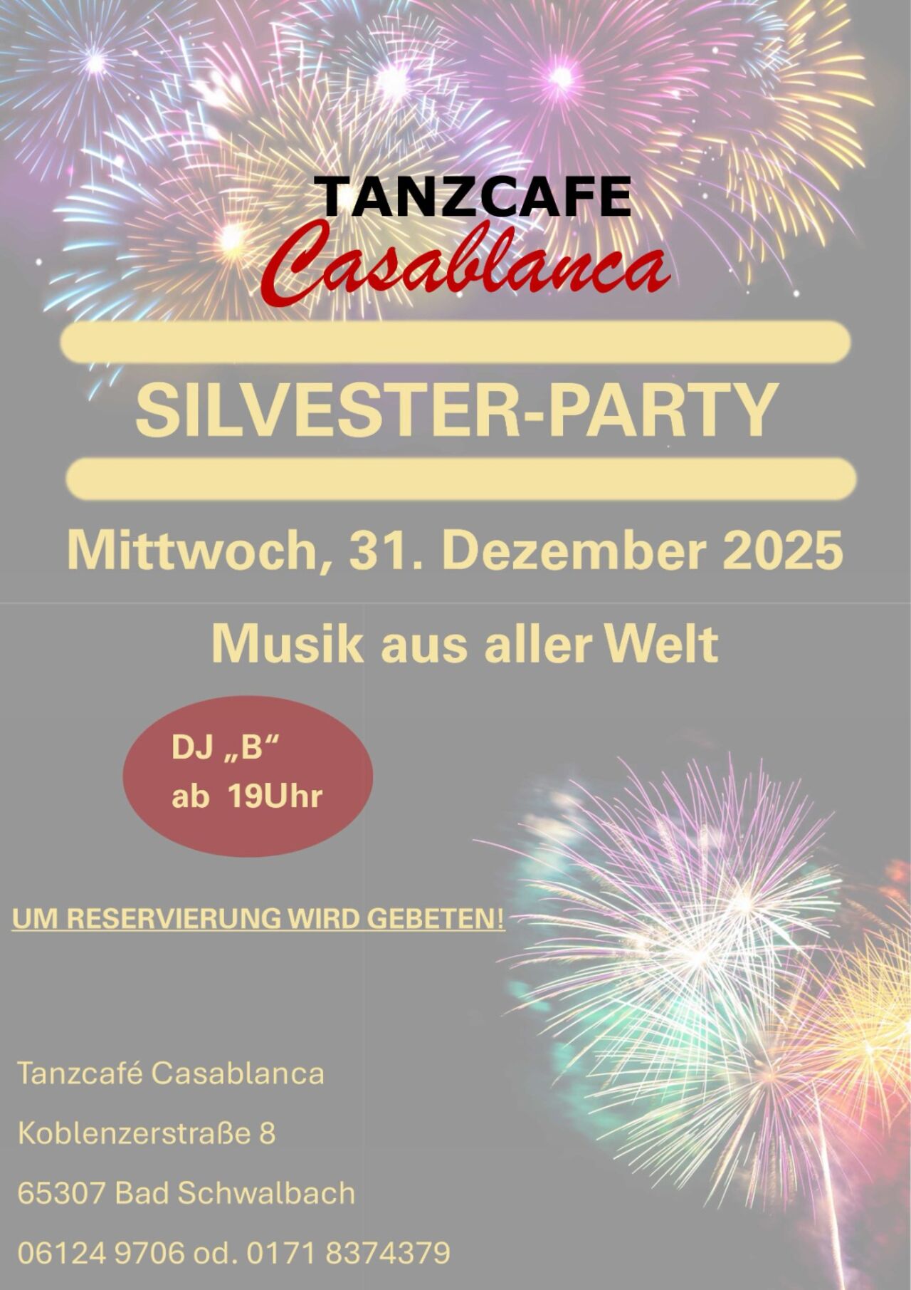 Silvester-Party 2025/2026