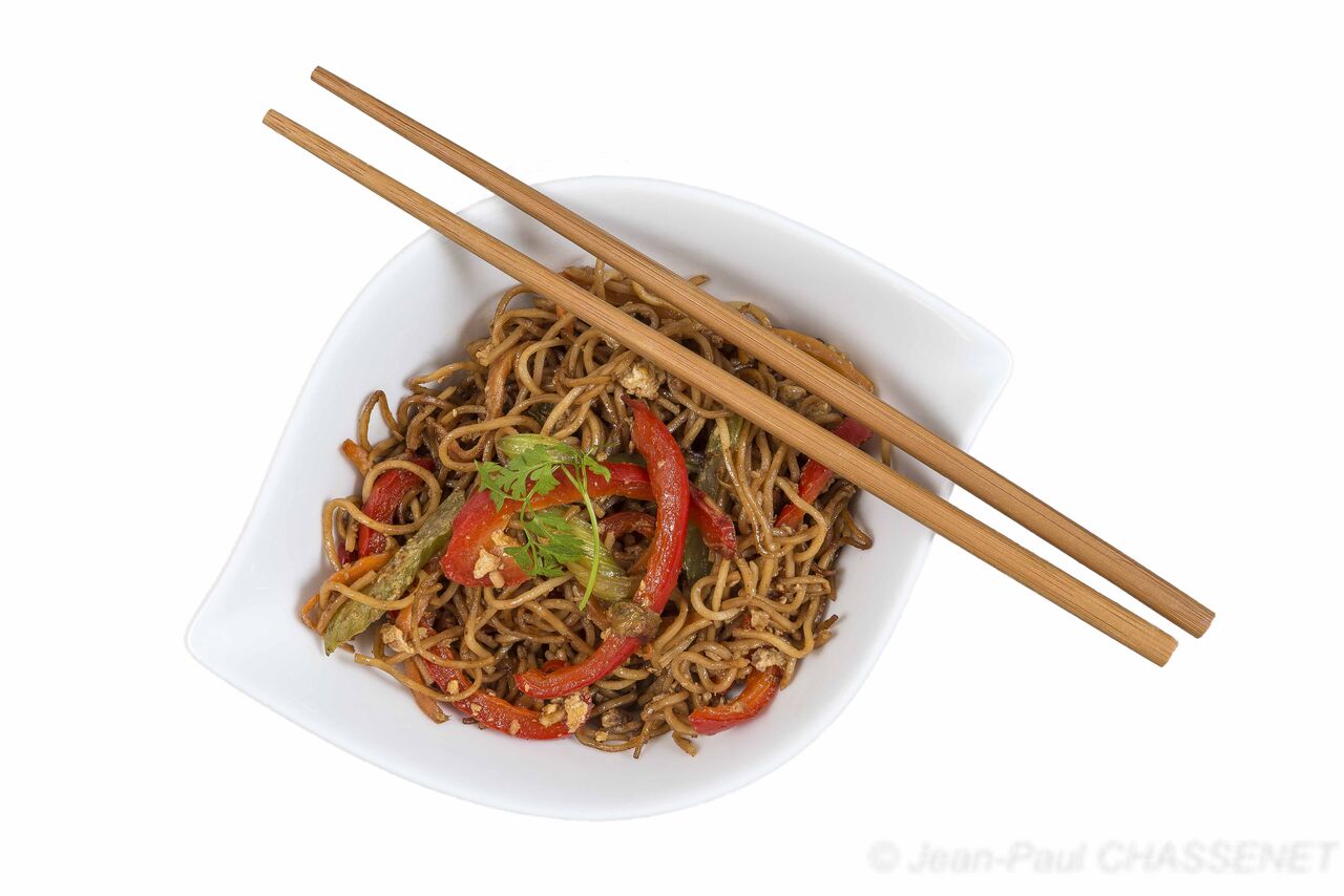 Nouilles sautées aux Légumes Saveurs Eurasian