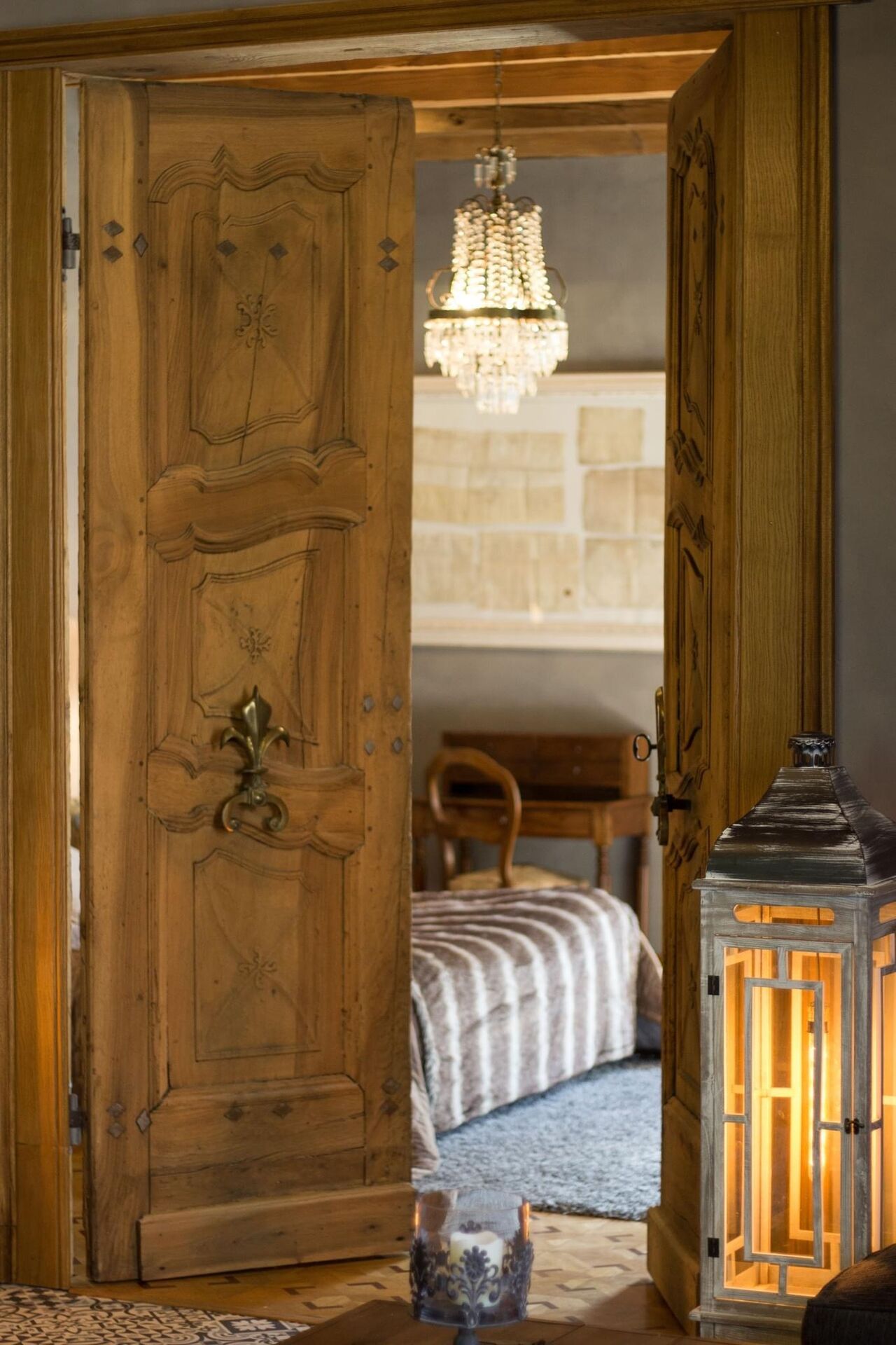 Porte du gîte Seigneur de Morgenex