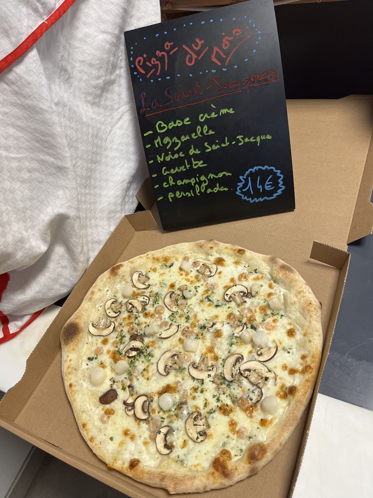 Pizza du mois de Août