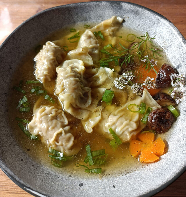 Soupe de wontons (période hivernale)