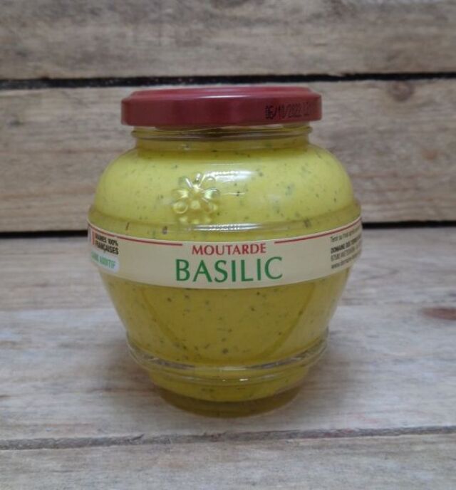 Moutarde basilic - 55gr - 2,48€ - 200gr - 3,82€