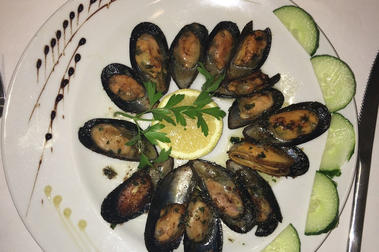 Moules sautées
