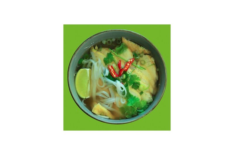 11a. Pho Suppe mit Tofu