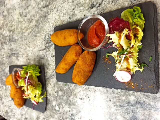 Entrée : Bouchées croustillantes 