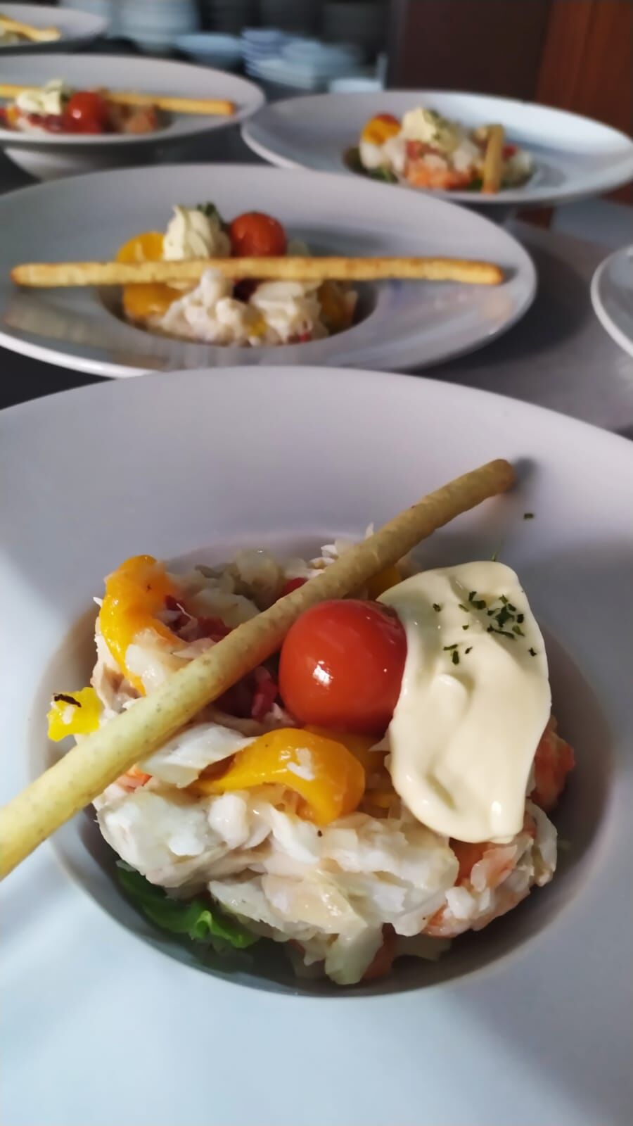 Merluza en Salpicón