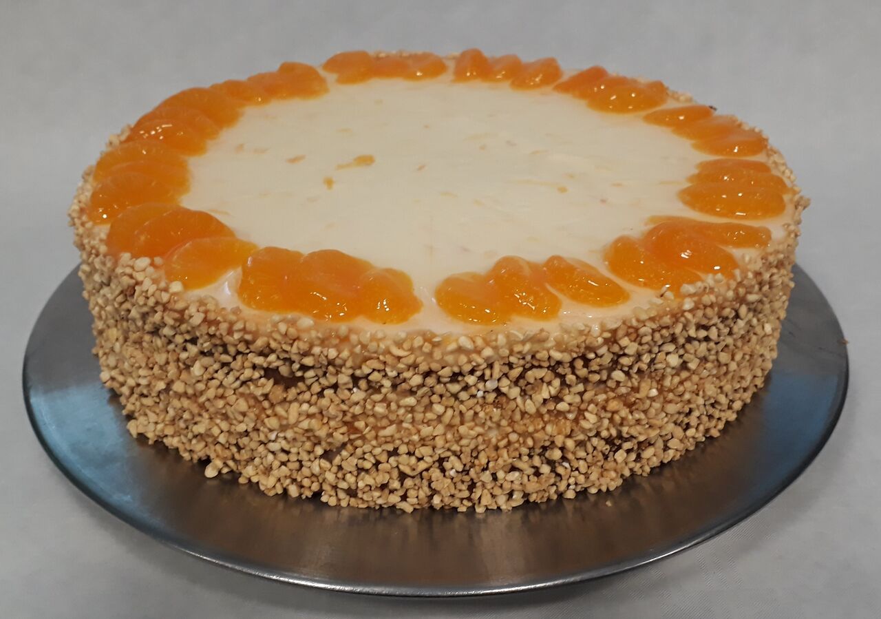 Mandarinen-Joghurt-Sahnecreme-Torte