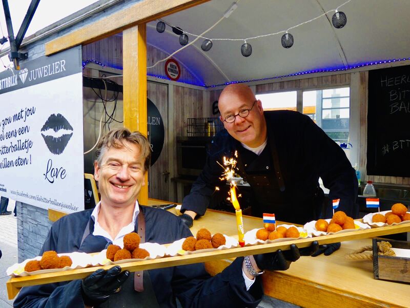 Een meter ballen met smaak!