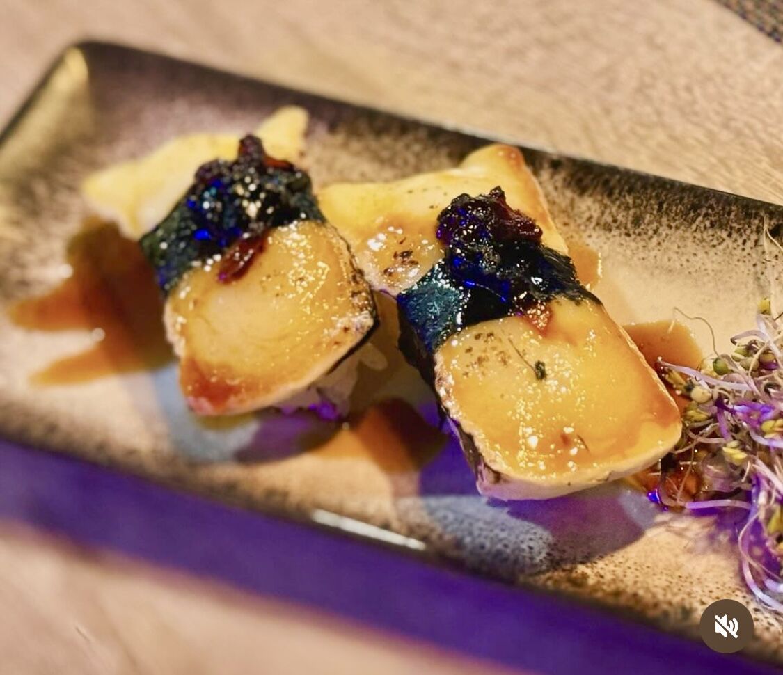 Niguiri de queso brie