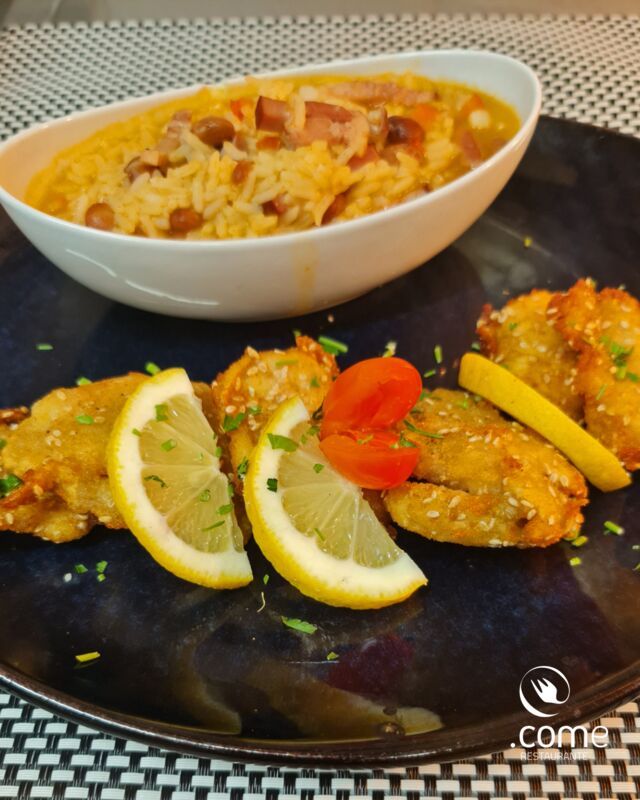 Bochechas Bacalhau Panadas