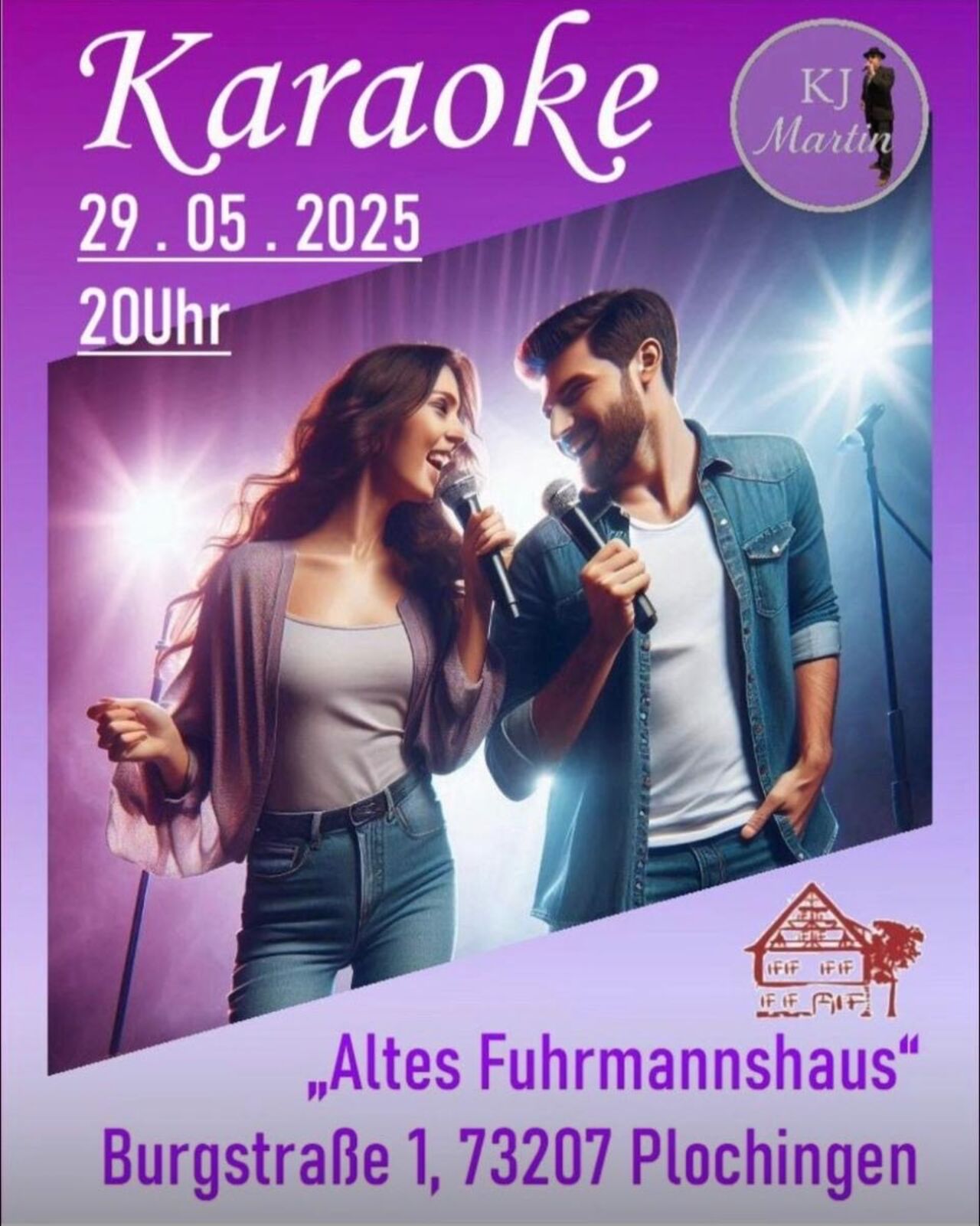 Karaoke mit KJ Martin