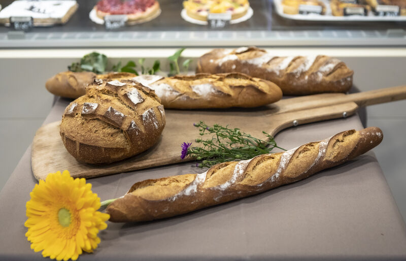 Pain et baguette rustique