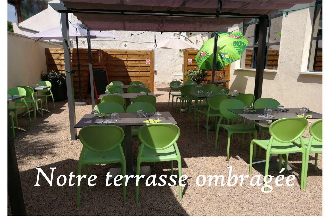 La terrasse...
