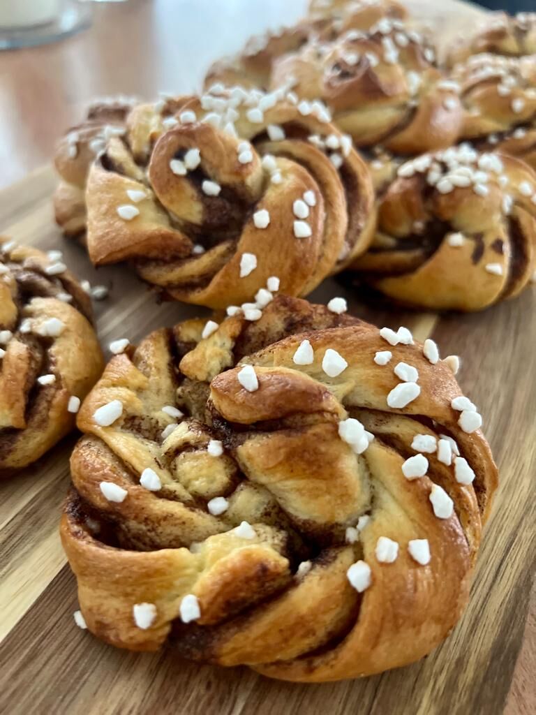hausgemachte Zimtschnecken