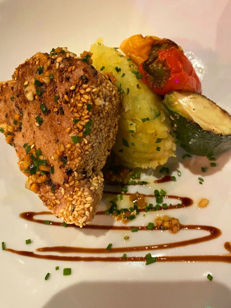 Saumon en croûte de Sésame 