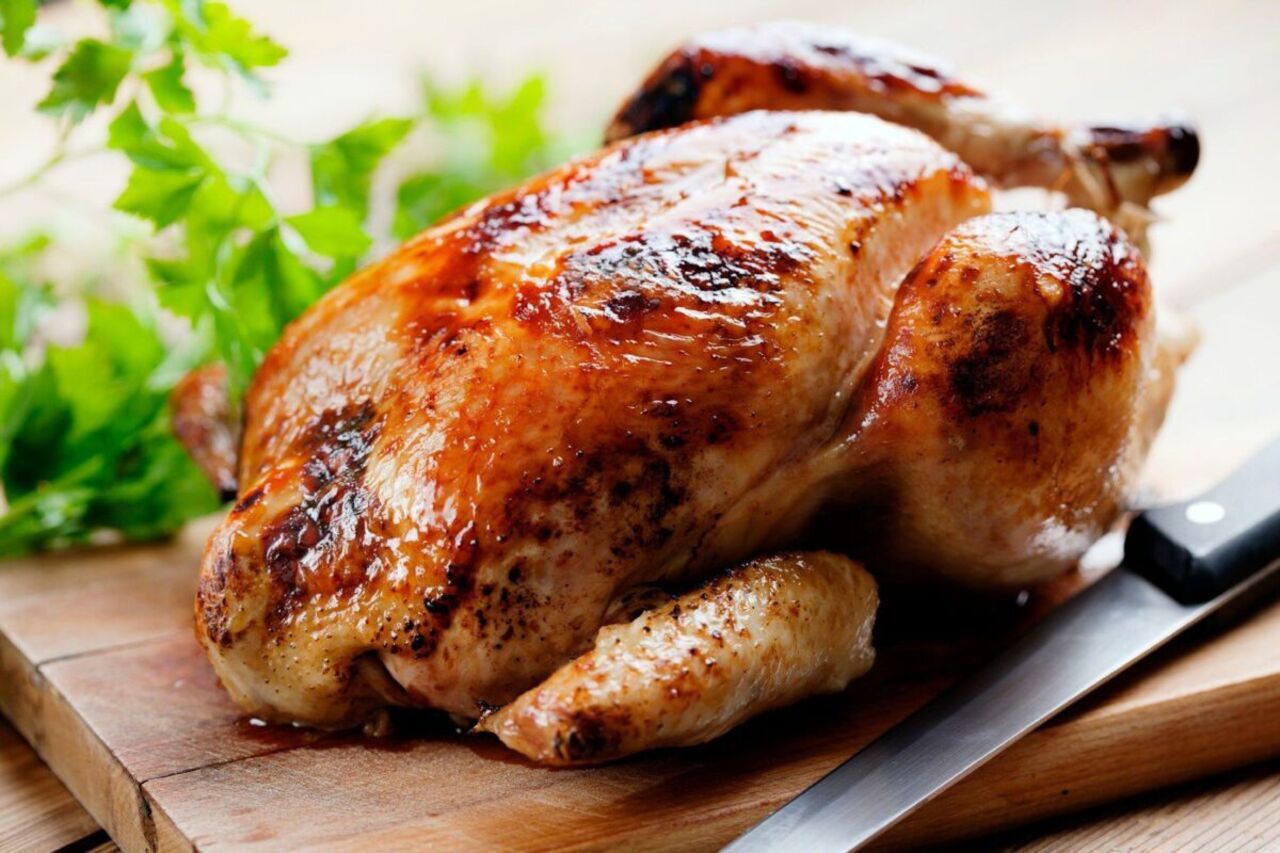 commande poulets rotis
