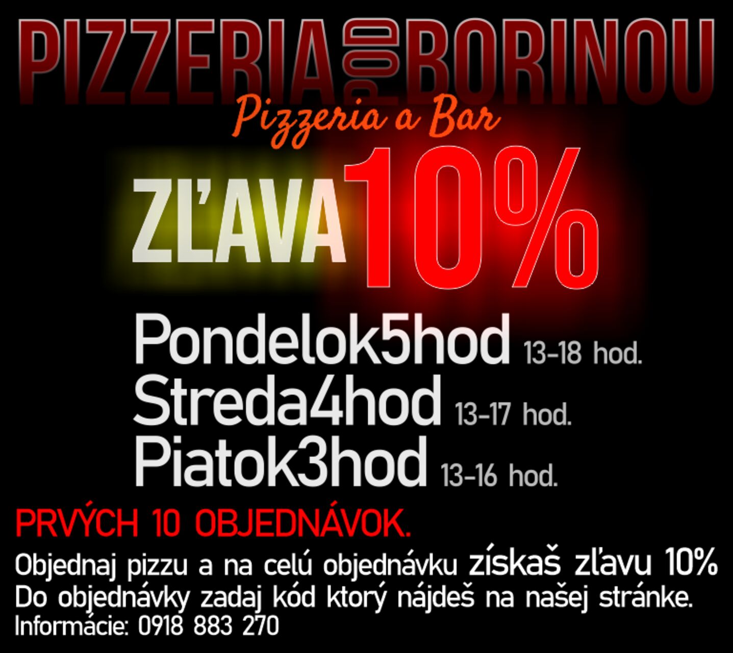 ZĽAVA 10%
