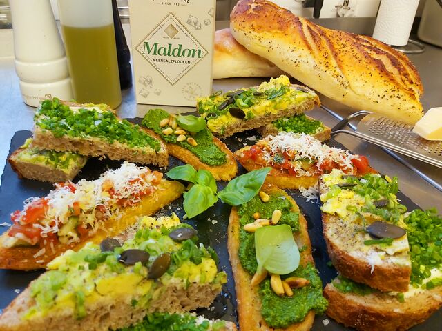 Unsere beliebte Brotplatte <3