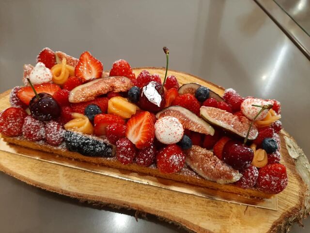 Tarte aux fruits. 